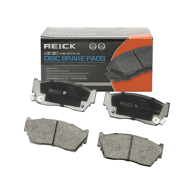 41060-50Y93 Front Disc Brake Pad tillämplig för Mazda Familia, Nissan Sunny och Subaru Leone
